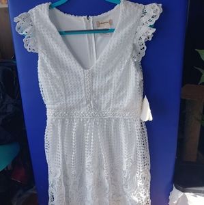 Altar'd State White Dress